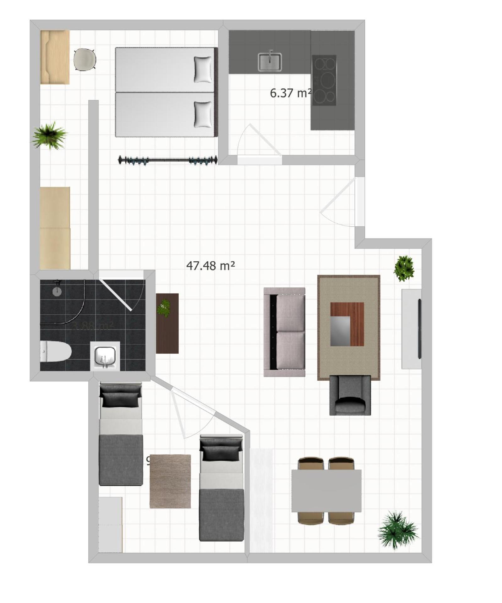 Gross, Modern, Vollausgestattet, Gemuetlich Mit Kueche Und Parkplatz Fuer Urlaub Oder Business Apartment Kettig Bagian luar foto