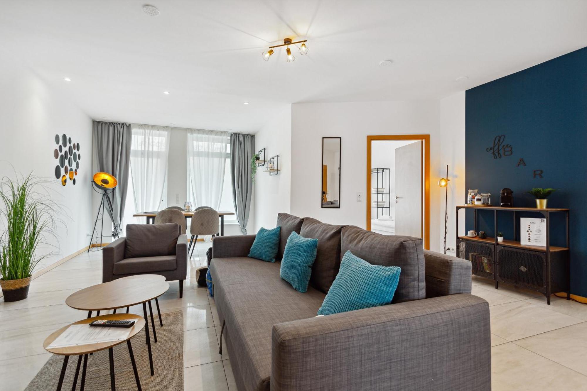 Gross, Modern, Vollausgestattet, Gemuetlich Mit Kueche Und Parkplatz Fuer Urlaub Oder Business Apartment Kettig Bagian luar foto